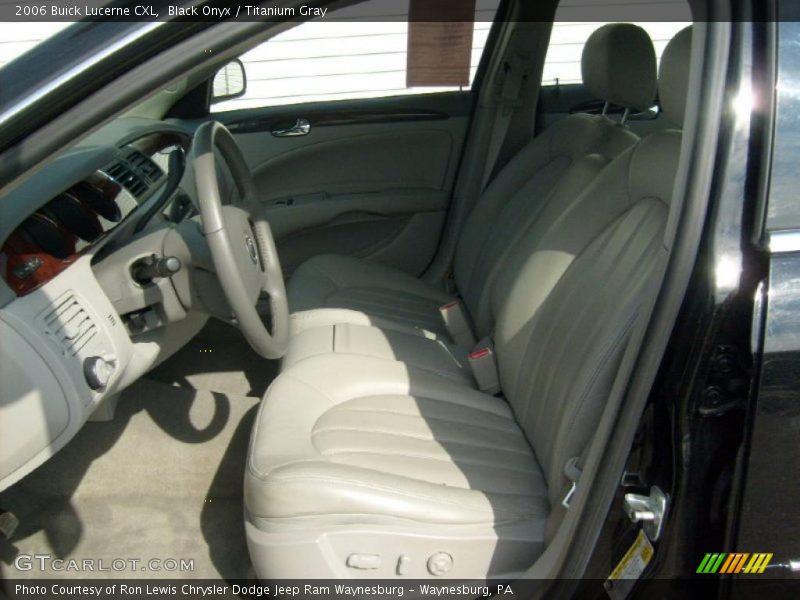 Black Onyx / Titanium Gray 2006 Buick Lucerne CXL