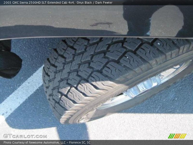 Onyx Black / Dark Pewter 2003 GMC Sierra 2500HD SLT Extended Cab 4x4