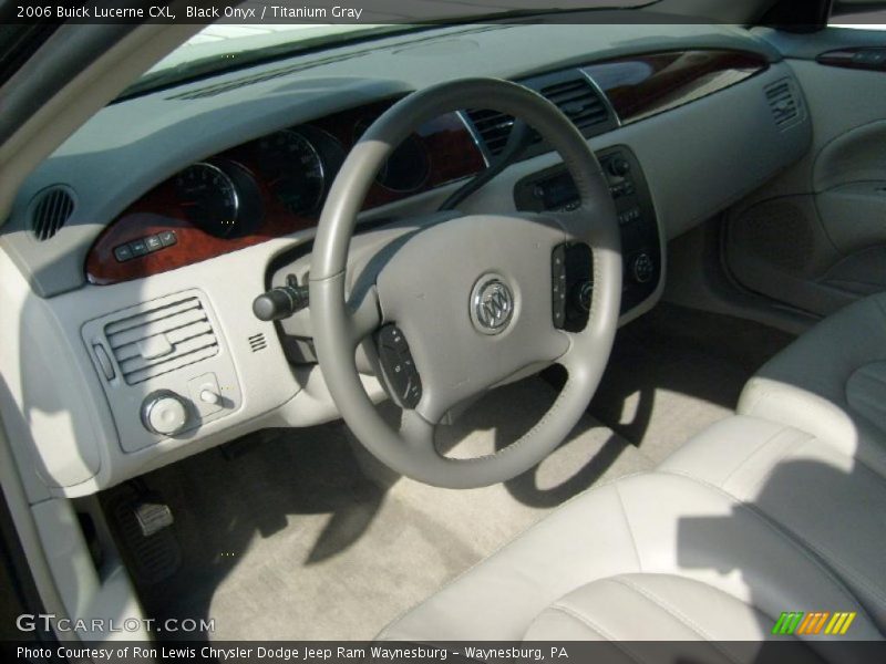 Black Onyx / Titanium Gray 2006 Buick Lucerne CXL