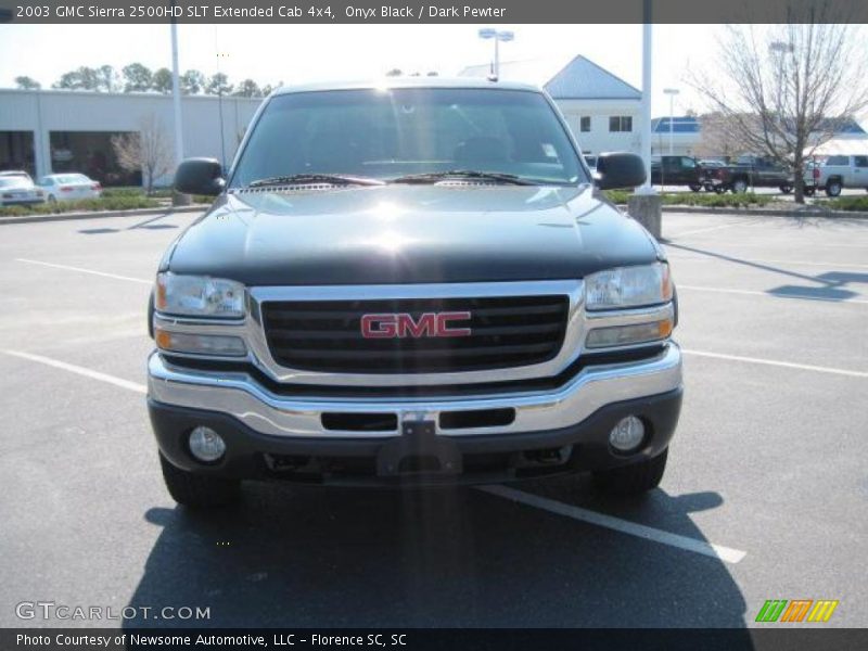 Onyx Black / Dark Pewter 2003 GMC Sierra 2500HD SLT Extended Cab 4x4