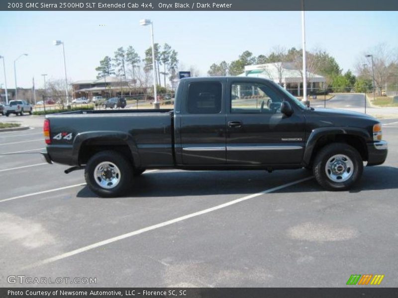 Onyx Black / Dark Pewter 2003 GMC Sierra 2500HD SLT Extended Cab 4x4
