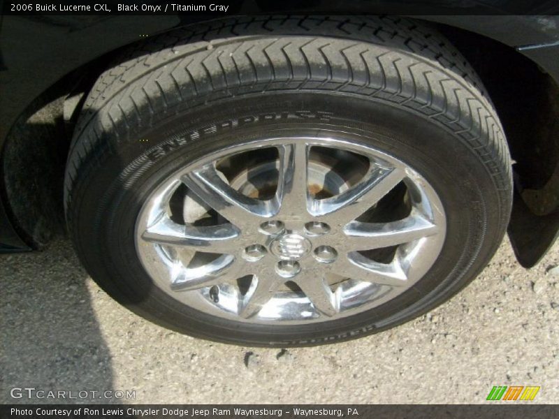 Black Onyx / Titanium Gray 2006 Buick Lucerne CXL