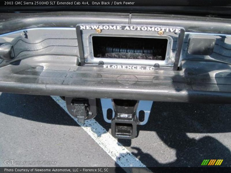 Onyx Black / Dark Pewter 2003 GMC Sierra 2500HD SLT Extended Cab 4x4