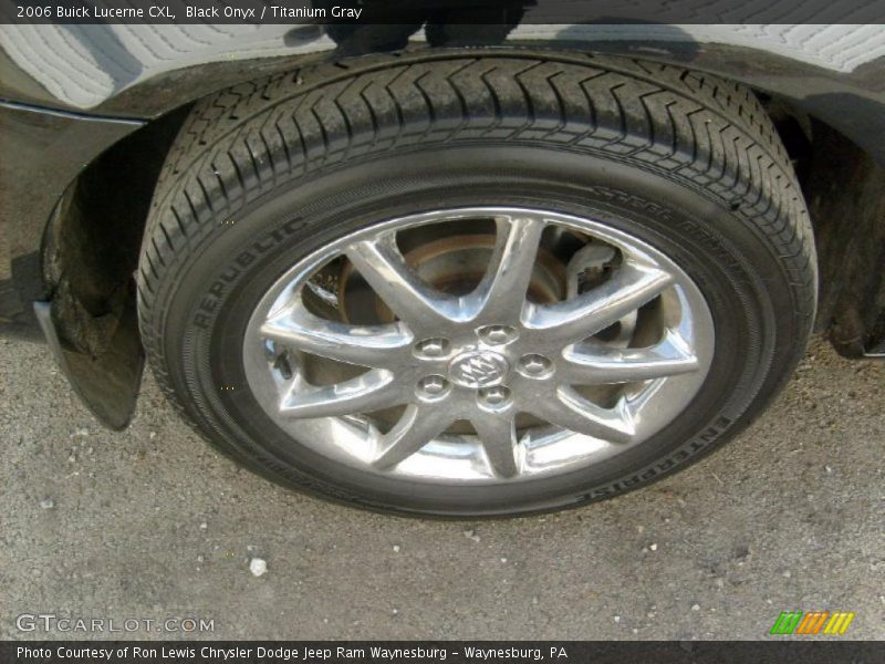 Black Onyx / Titanium Gray 2006 Buick Lucerne CXL