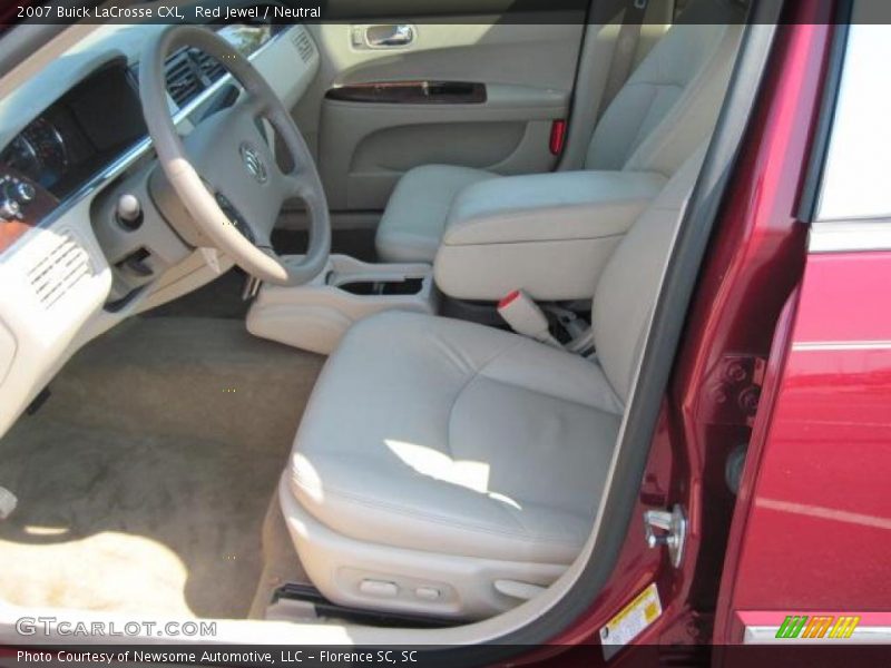 Red Jewel / Neutral 2007 Buick LaCrosse CXL