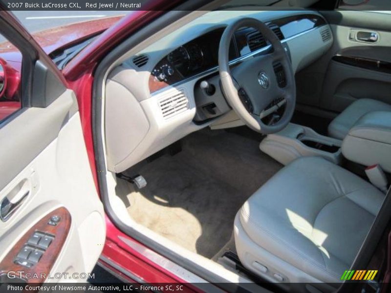 Red Jewel / Neutral 2007 Buick LaCrosse CXL