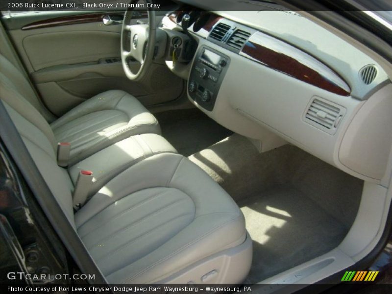 Black Onyx / Titanium Gray 2006 Buick Lucerne CXL