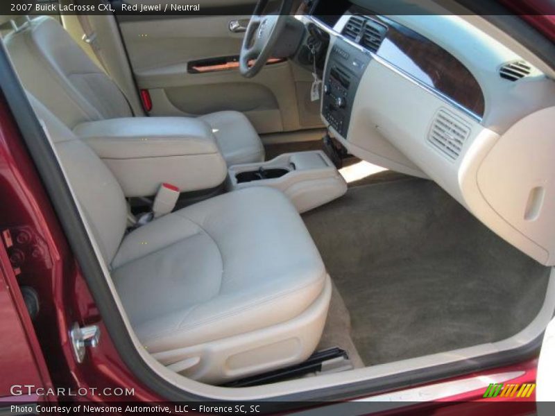 Red Jewel / Neutral 2007 Buick LaCrosse CXL