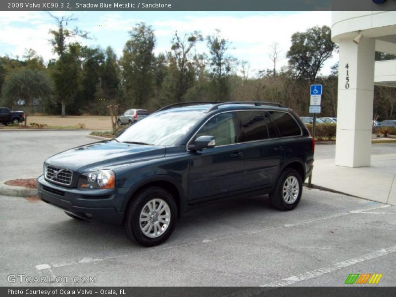 Shadow Blue Metallic / Sandstone 2008 Volvo XC90 3.2