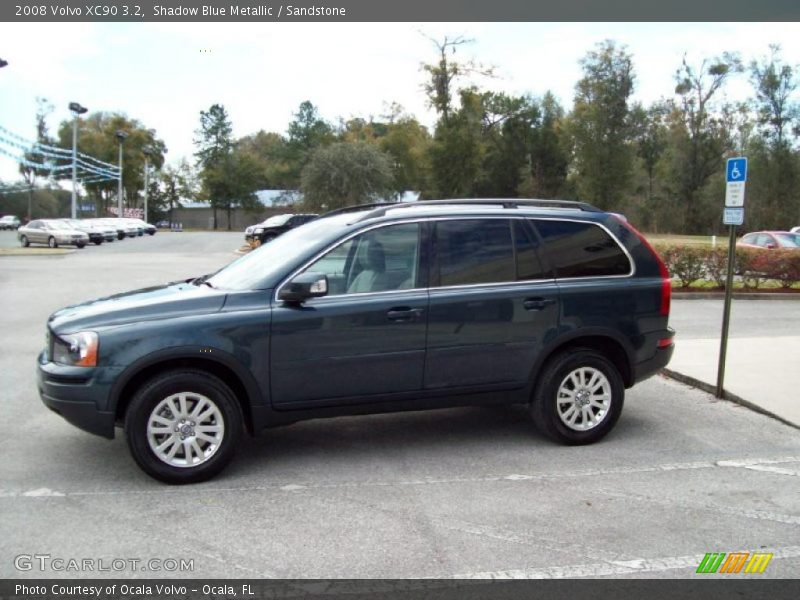 Shadow Blue Metallic / Sandstone 2008 Volvo XC90 3.2