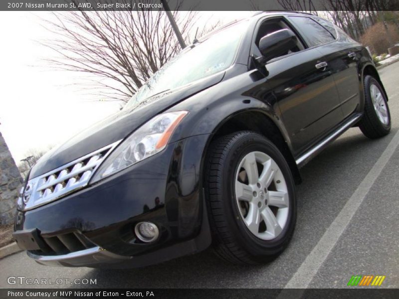 Super Black / Charcoal 2007 Nissan Murano SL AWD