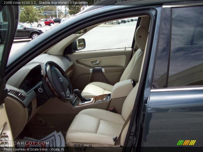 Shadow Blue Metallic / Sandstone 2008 Volvo XC90 3.2