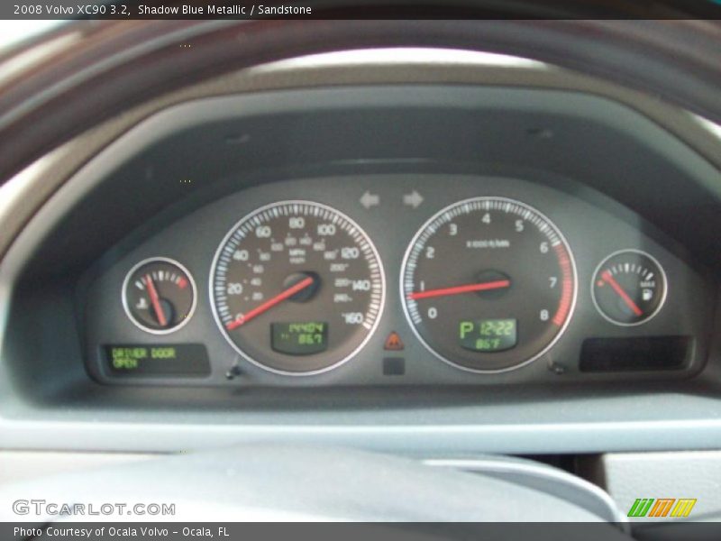 Shadow Blue Metallic / Sandstone 2008 Volvo XC90 3.2