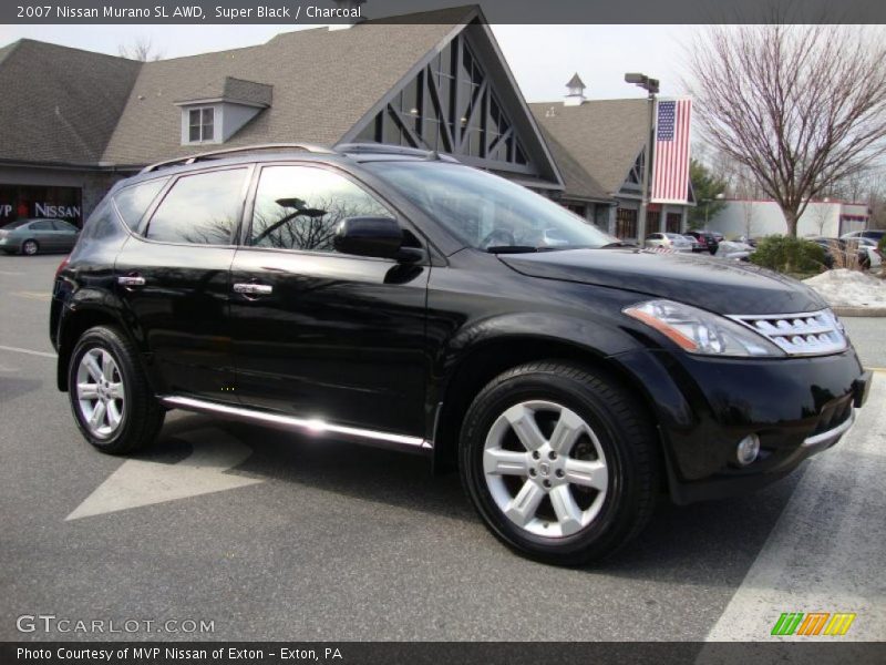 Super Black / Charcoal 2007 Nissan Murano SL AWD