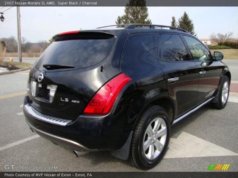 Super Black / Charcoal 2007 Nissan Murano SL AWD
