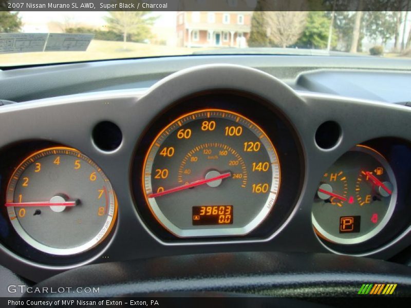 Super Black / Charcoal 2007 Nissan Murano SL AWD