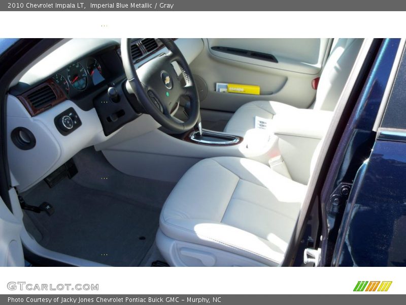Imperial Blue Metallic / Gray 2010 Chevrolet Impala LT