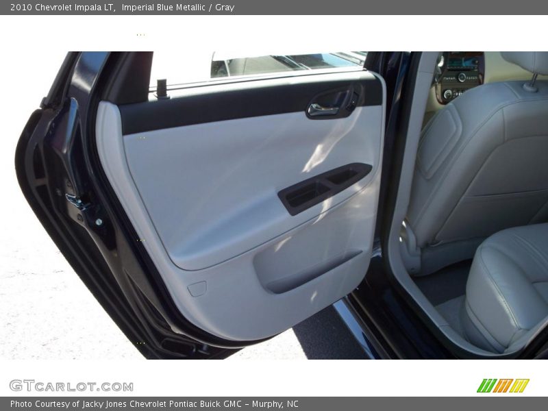 Imperial Blue Metallic / Gray 2010 Chevrolet Impala LT