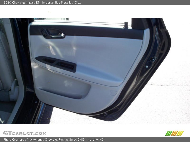 Imperial Blue Metallic / Gray 2010 Chevrolet Impala LT