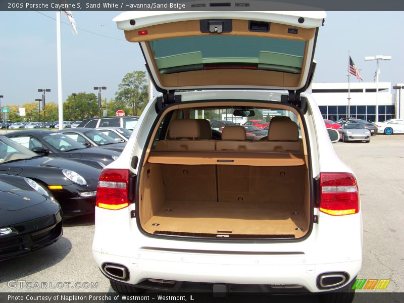 Sand White / Havanna/Sand Beige 2009 Porsche Cayenne S