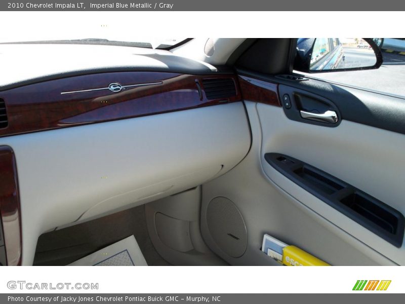 Imperial Blue Metallic / Gray 2010 Chevrolet Impala LT