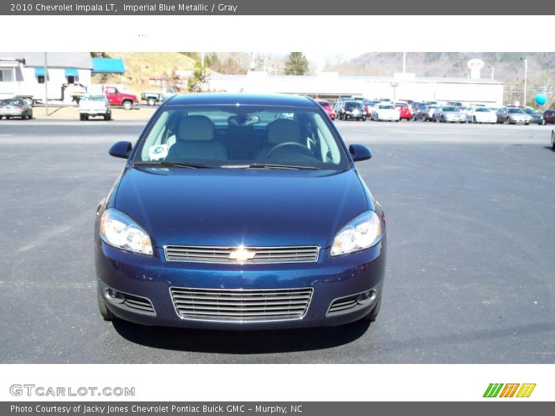 Imperial Blue Metallic / Gray 2010 Chevrolet Impala LT