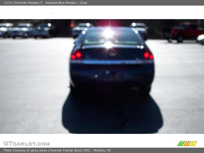 Imperial Blue Metallic / Gray 2010 Chevrolet Impala LT
