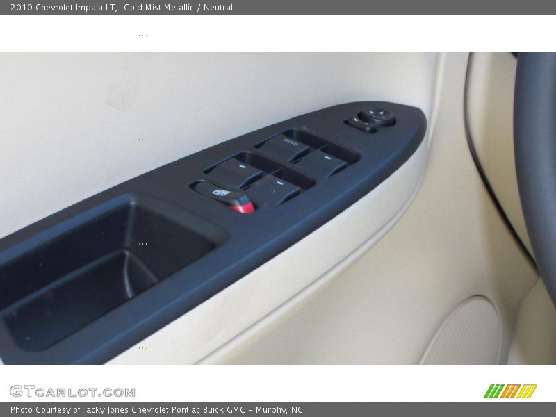 Gold Mist Metallic / Neutral 2010 Chevrolet Impala LT