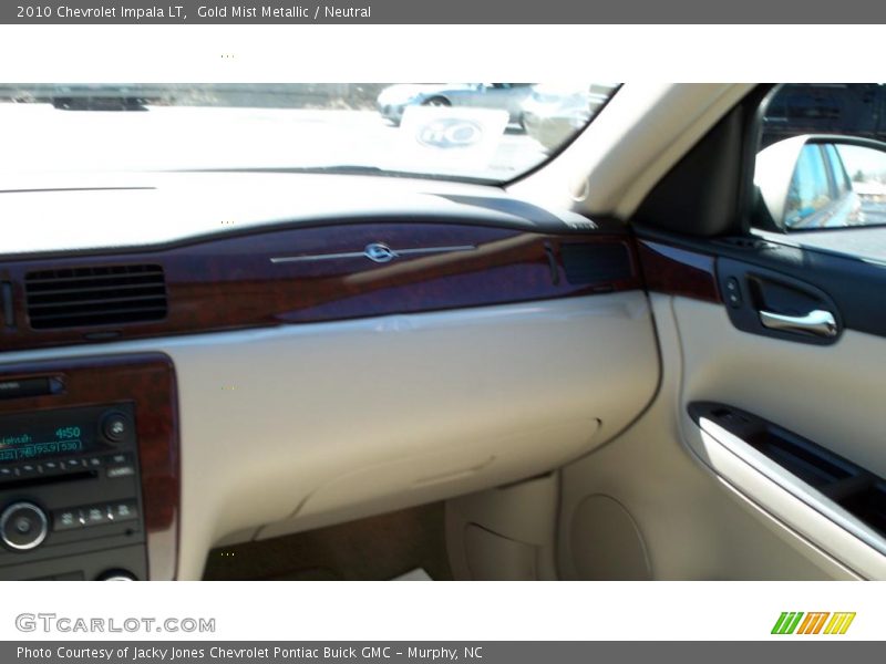 Gold Mist Metallic / Neutral 2010 Chevrolet Impala LT