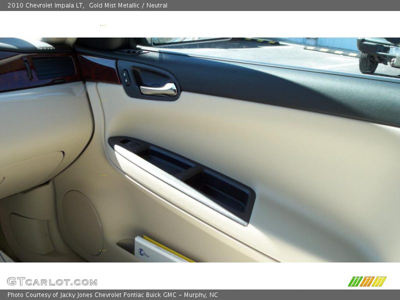 Gold Mist Metallic / Neutral 2010 Chevrolet Impala LT