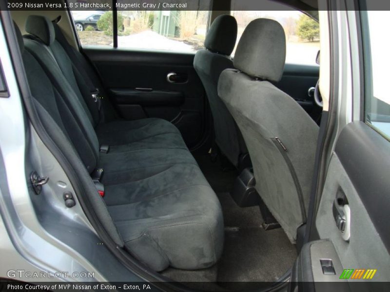 Magnetic Gray / Charcoal 2009 Nissan Versa 1.8 S Hatchback