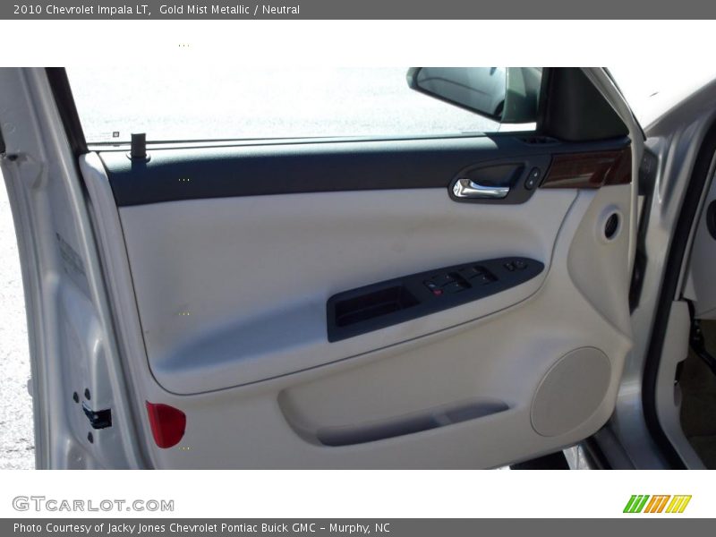 Gold Mist Metallic / Neutral 2010 Chevrolet Impala LT