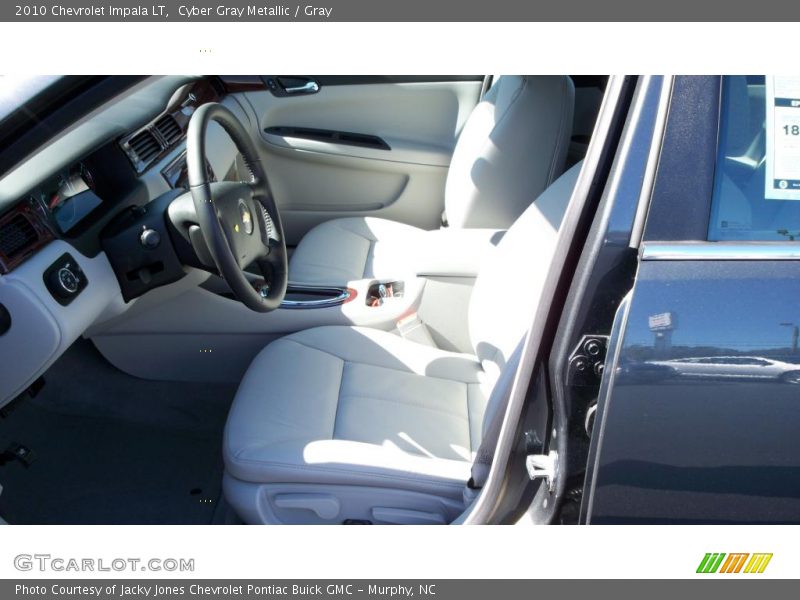 Cyber Gray Metallic / Gray 2010 Chevrolet Impala LT