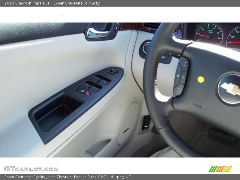 Cyber Gray Metallic / Gray 2010 Chevrolet Impala LT