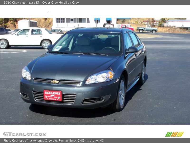 Cyber Gray Metallic / Gray 2010 Chevrolet Impala LT