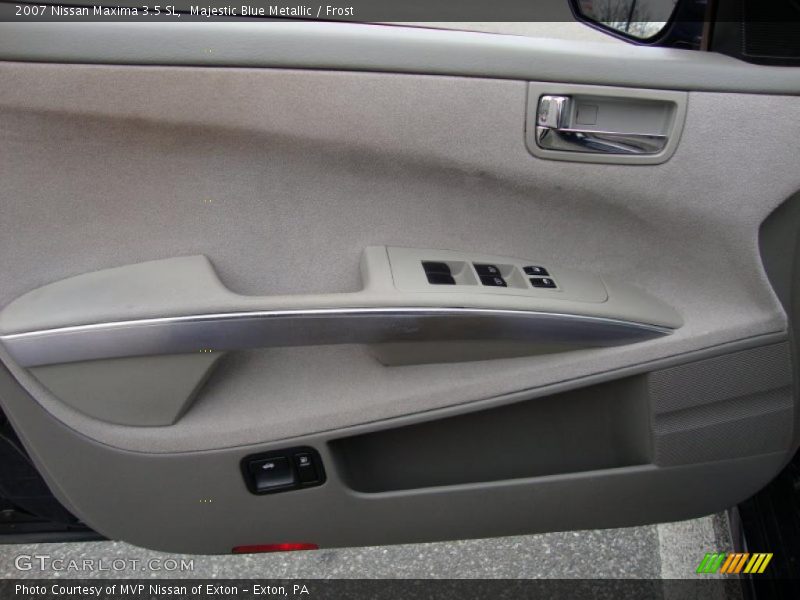 Majestic Blue Metallic / Frost 2007 Nissan Maxima 3.5 SL