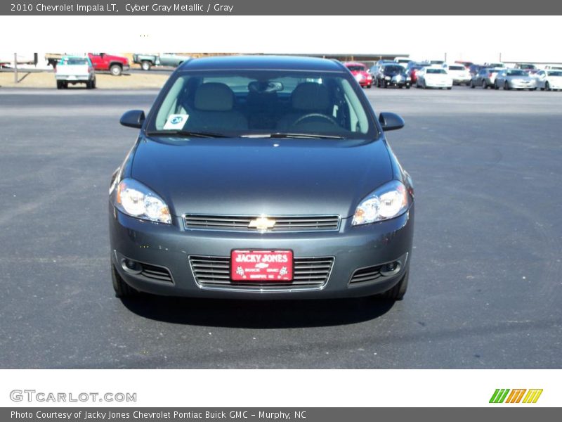 Cyber Gray Metallic / Gray 2010 Chevrolet Impala LT