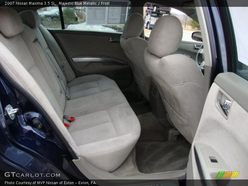Majestic Blue Metallic / Frost 2007 Nissan Maxima 3.5 SL