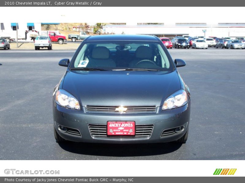 Cyber Gray Metallic / Gray 2010 Chevrolet Impala LT