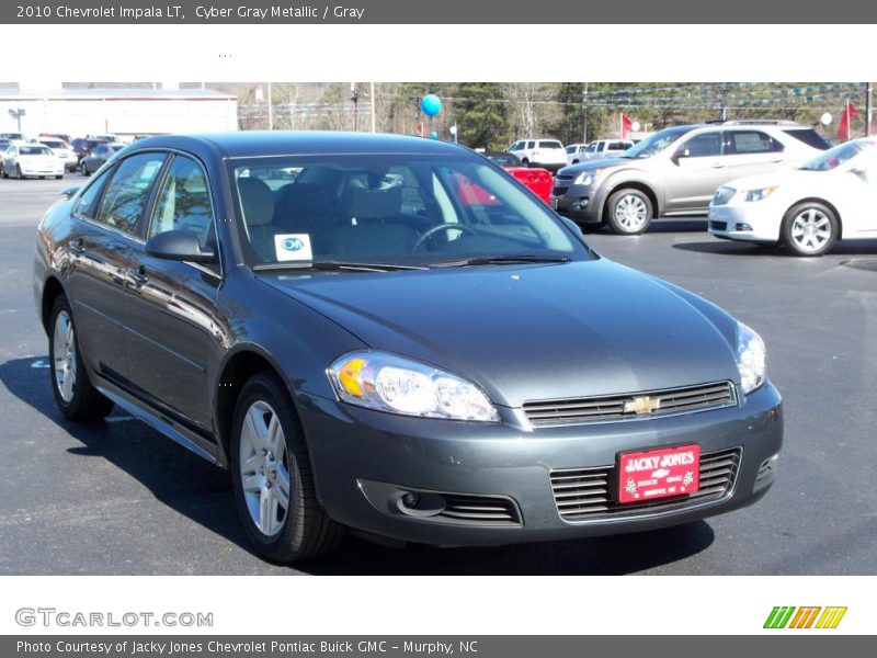 Cyber Gray Metallic / Gray 2010 Chevrolet Impala LT