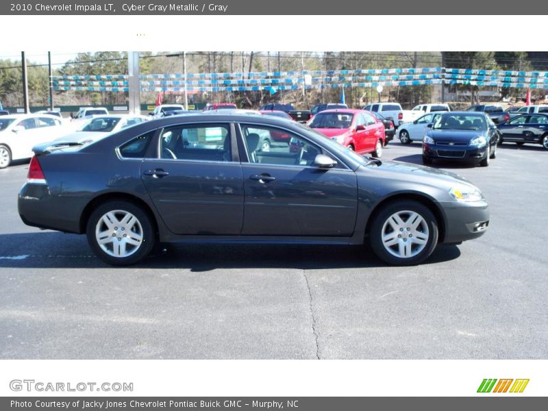 Cyber Gray Metallic / Gray 2010 Chevrolet Impala LT