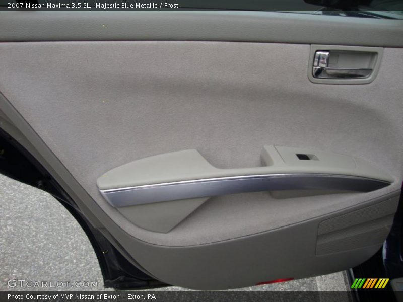 Majestic Blue Metallic / Frost 2007 Nissan Maxima 3.5 SL