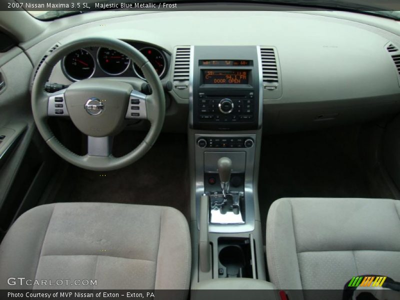 Majestic Blue Metallic / Frost 2007 Nissan Maxima 3.5 SL