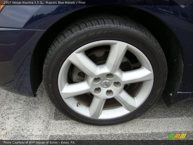 Majestic Blue Metallic / Frost 2007 Nissan Maxima 3.5 SL