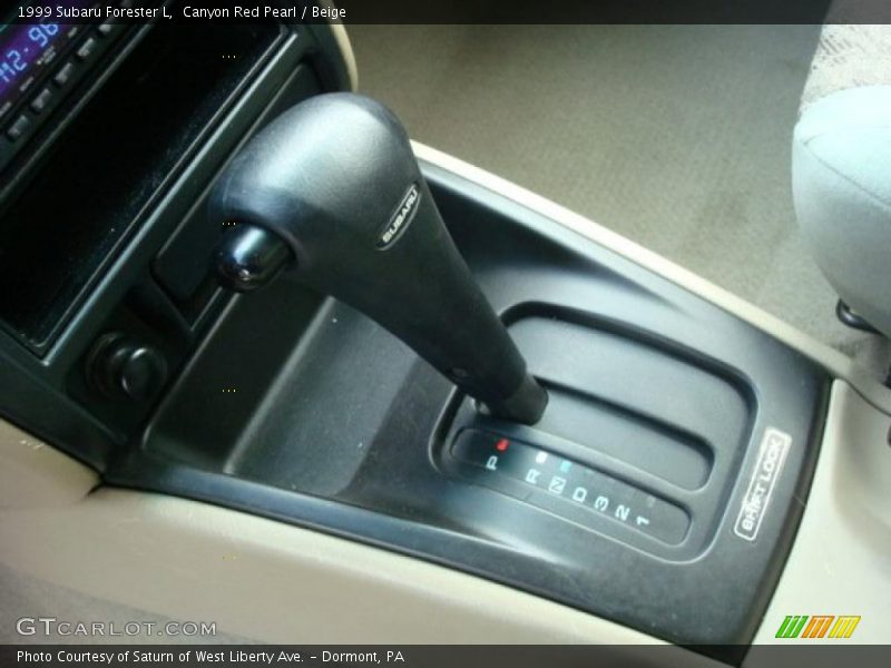 Canyon Red Pearl / Beige 1999 Subaru Forester L