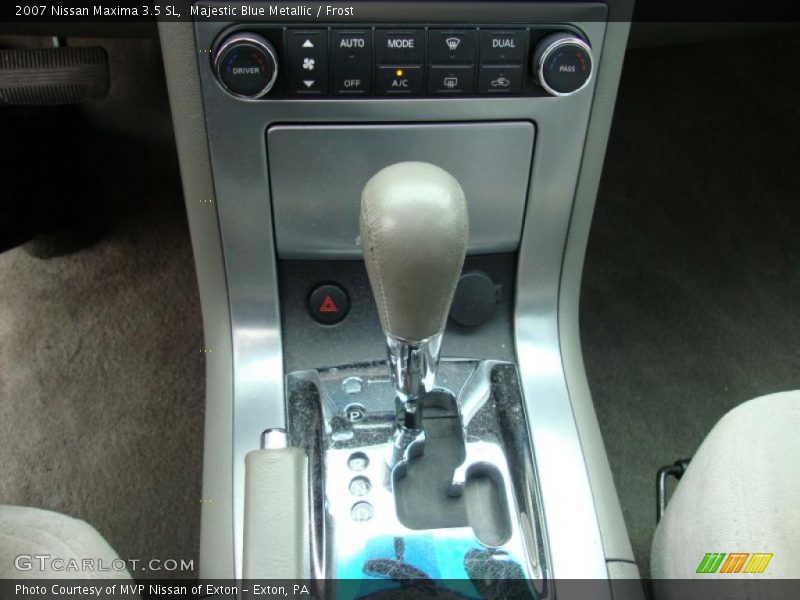 Majestic Blue Metallic / Frost 2007 Nissan Maxima 3.5 SL