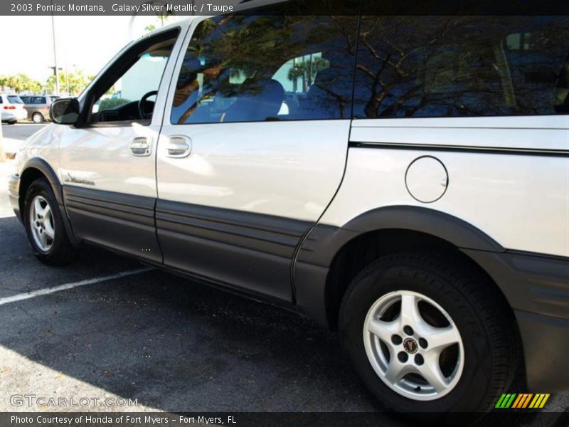 Galaxy Silver Metallic / Taupe 2003 Pontiac Montana
