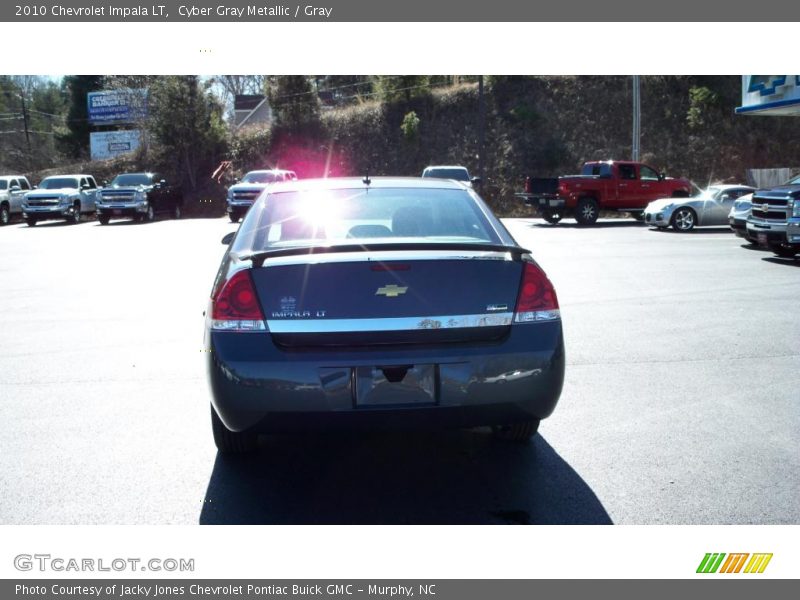 Cyber Gray Metallic / Gray 2010 Chevrolet Impala LT
