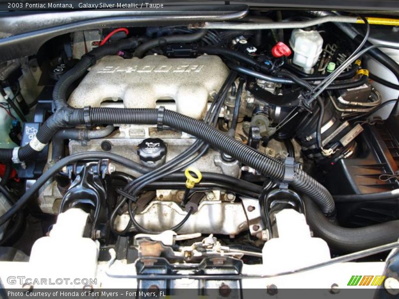 Galaxy Silver Metallic / Taupe 2003 Pontiac Montana