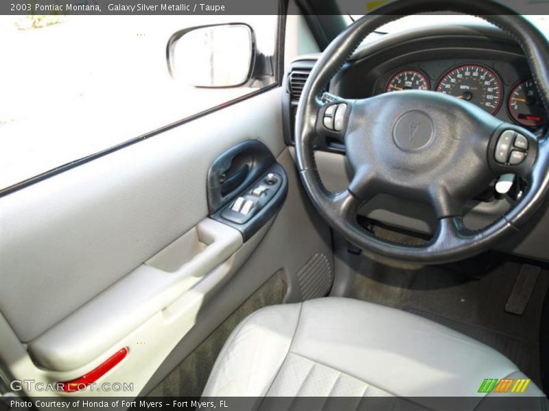 Galaxy Silver Metallic / Taupe 2003 Pontiac Montana